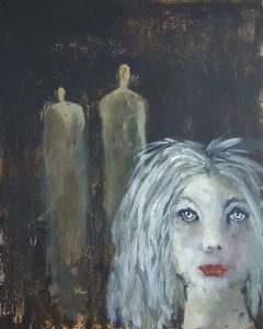 Receiving the Messages (16 x 20)